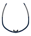 RE Ranger Phantom Sport Shooting Sunglasses | Size 146 / Matte Black & Blue Ice / Size Bayonet 120mm