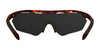 RE Ranger Phantom Sport Shooting Sunglasses | Size 146 / Matte Black & Blue Ice / Size Bayonet 120mm