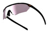 RE Ranger Phantom Sport Shooting Sunglasses | Size 146 / Matte Black & Blue Ice / Size Bayonet 120mm