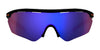 RE Ranger Phantom Sport Shooting Sunglasses | Size 146 / Matte Black & Blue Ice / Size Bayonet 120mm