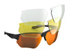 RE Ranger Phoenix Shooting Sunglasses | Size 67 / Matte Black & Copper Desert Polarized, Hawk Polarized, Clearvue / Size Bayonet 120mm
