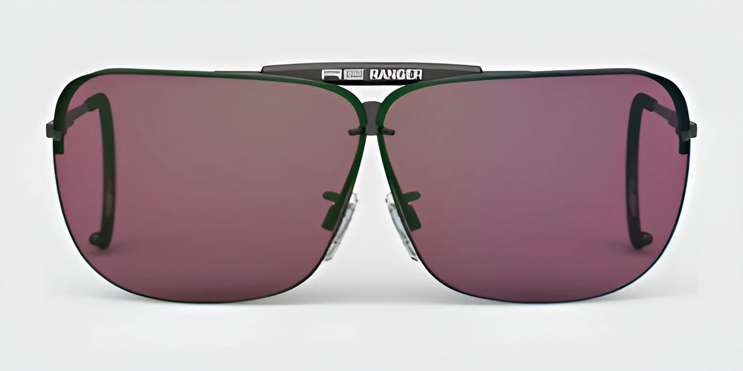 RE Ranger RIACT A.I. Classic Shooting Sunglasses Matte Black Classic & RIACT A.I. Bright Light, Mid-Light, & Low Lightes / Cable