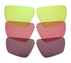 RE Ranger RIACT A.I. Edge Shooting Sunglasses / Desert Sand Edge & RIACT A.I. Bright Light, Mid-Light, & Low Lightes / Size 67 / Size Skull 140mm