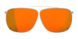 The RE Ranger Sporter Clip-On Lens by RE Ranger is displayed on a white background—a sleek Sporter accessory that adds vibrant style to your look.