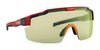 RE Ranger SuperShot Shooting Glasses / Crimson Supershot & HD Medium Gold, Dark Purple Frost & Max Light Flash Lenses
