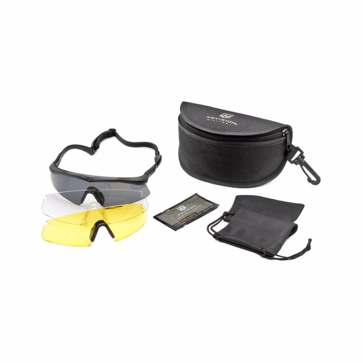 Revision Sawfly Eyewear Deluxe Yellow Kit
