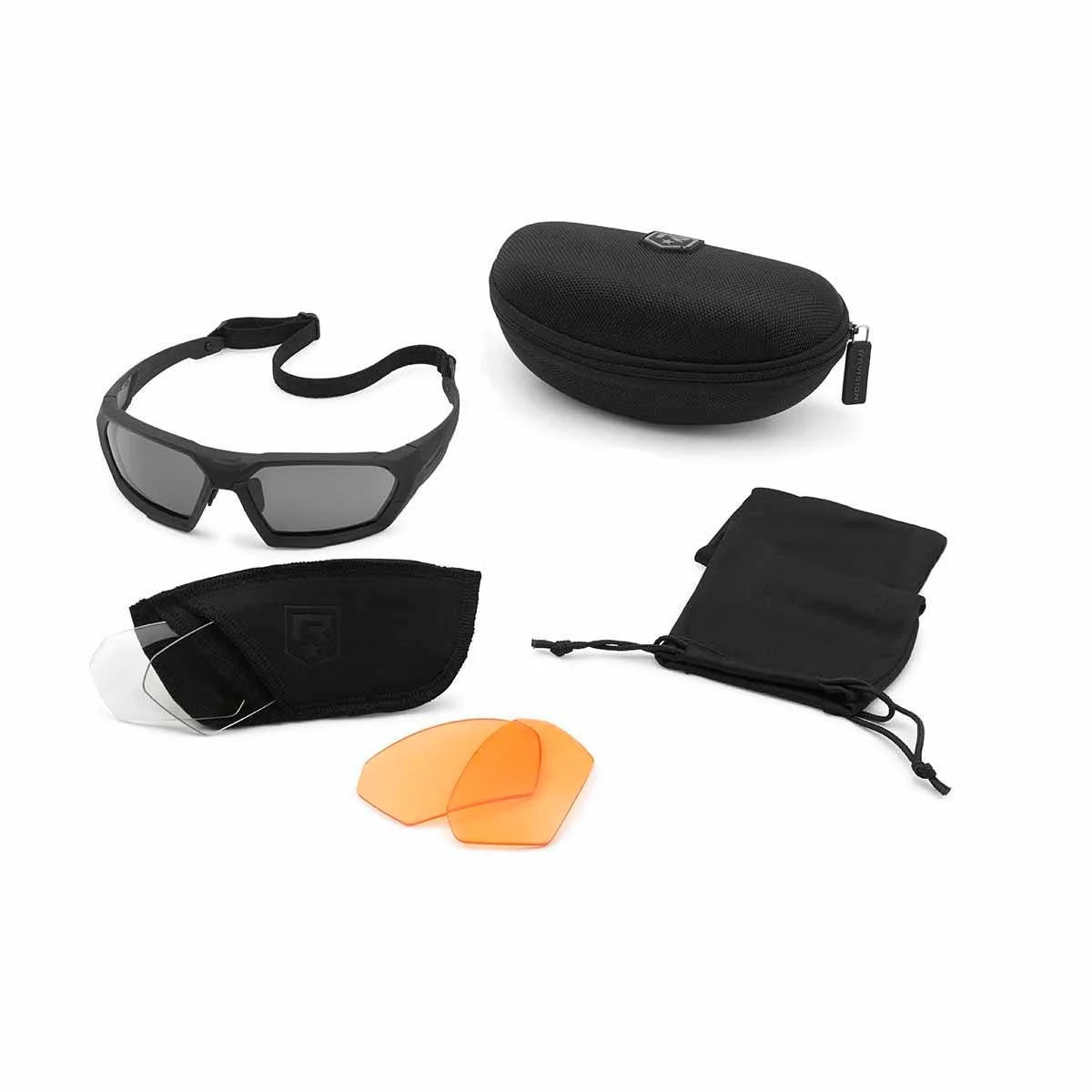 Revision ShadowStrike Ballistic Sunglasses Deluxe Vermillion Kit