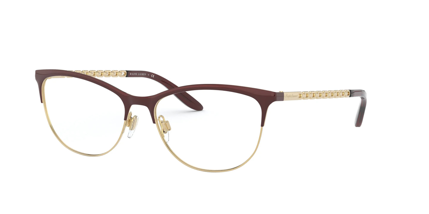 Ralph Lauren RL5106 Eyeglasses Shiny Brown On Gold