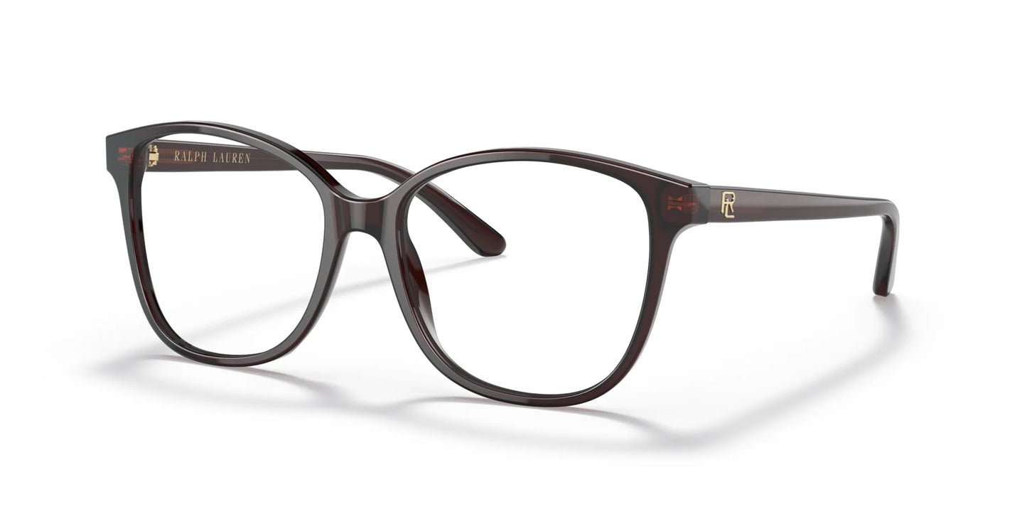 Ralph Lauren RL6222 Eyeglasses Shiny Transparent Brick Red
