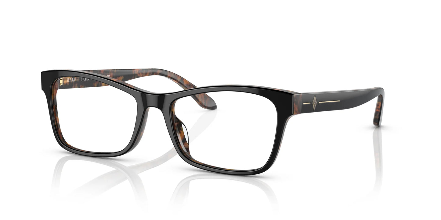 Ralph Lauren RL6229U Eyeglasses Shiny Black On Jerry Havana