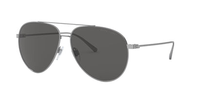 Ralph Lauren RL7068 Sunglasses Shiny Gunmetal / Dark Grey