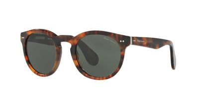 Ralph Lauren RL8146P Sunglasses Shiny Jerry Havana / Green