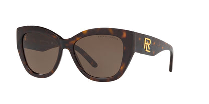 Ralph Lauren RL8175 Sunglasses Shiny Dark Havana / Brown
