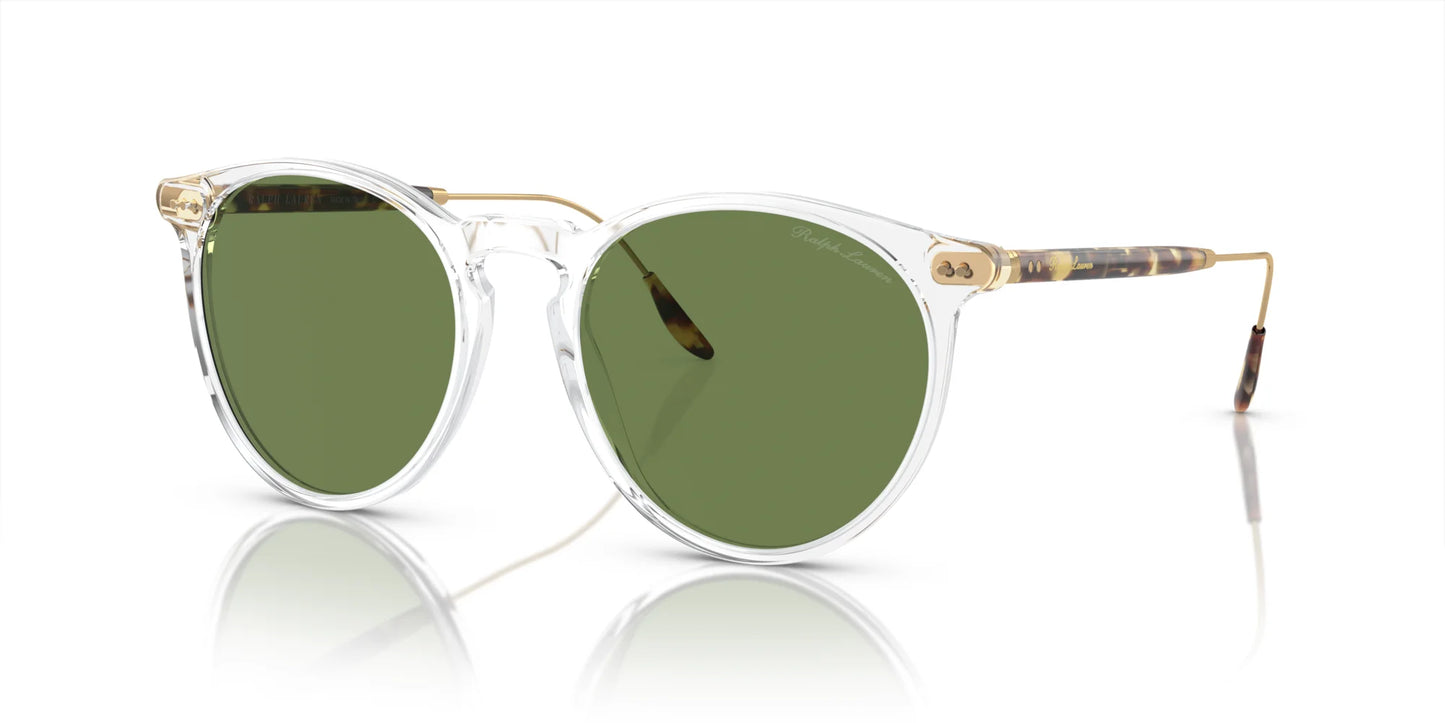 Ralph Lauren RL8181P Sunglasses Clear / Green