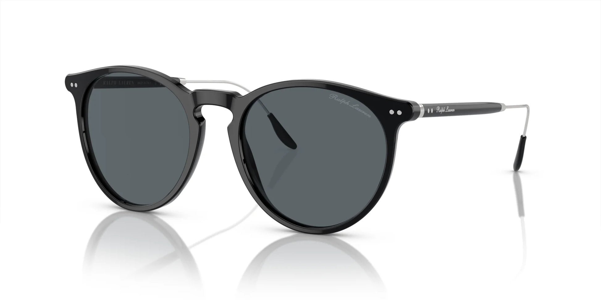 Ralph Lauren RL8181P Sunglasses Black / Blue