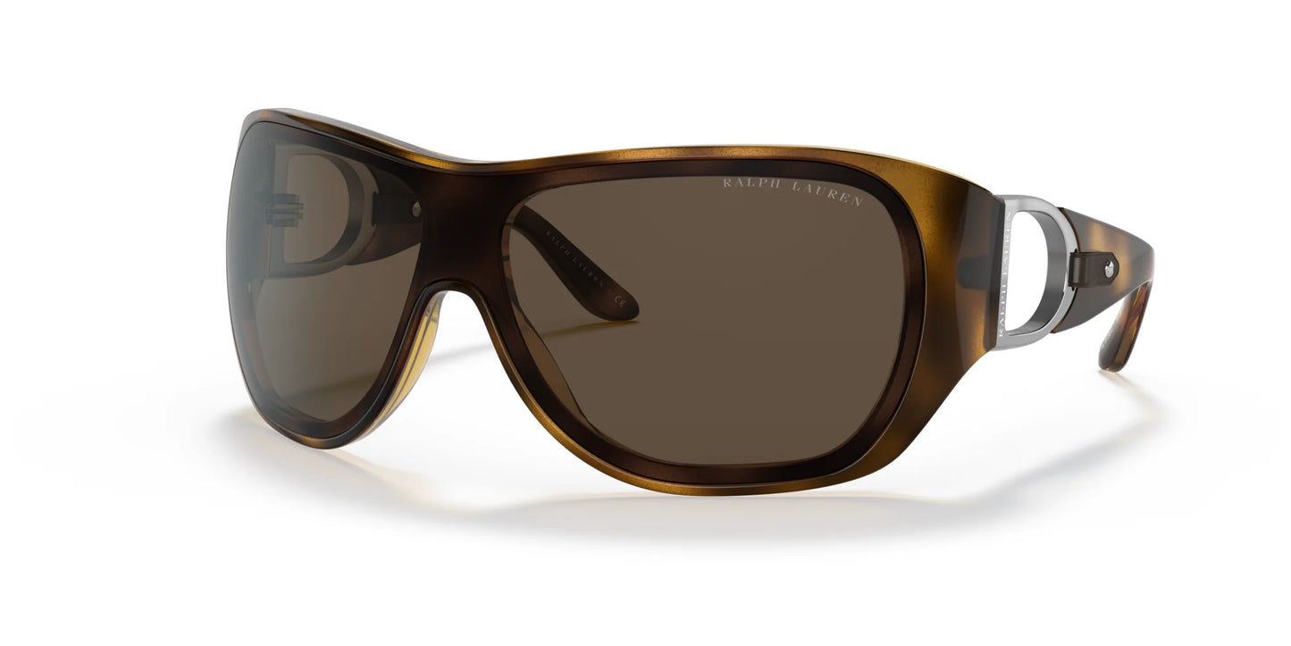 Ralph Lauren RL8189Q Sunglasses Shiny Dark Havana / Brown