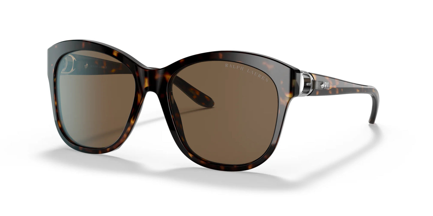Ralph Lauren RL8190Q Sunglasses Shiny Dark Havana / Brown