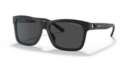 Ralph Lauren RL8203QU Sunglasses Matte Black / Dark Grey