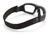 Rudy Project Agent Q Safety Glasses | Size 68 / Stealth Matte / Smoke Black VLT 11.0%