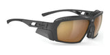 Rudy Project Agent Q Sunglasses Polar 3FX Brown Laser / Black Matte