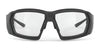 Rudy Project Agent Q Safety Glasses | Size 68 / Stealth Matte / Smoke Black VLT 11.0%