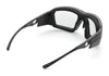 Rudy Project Agent Q Safety Glasses | Size 68 / Stealth Matte / Smoke Black VLT 11.0%
