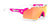 Pink Fluo Matte w/ White Bumpers