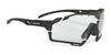 Rudy Project Cutline Sunglasses / Matte Black w/ Black Bumpers / ImpactX Photochromic 2 Black VLT 9.0-74.0% / Size 139