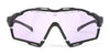 Rudy Project Cutline Sunglasses / Crystal Gloss w/ Grey Bumpers / Multilaser Deep Blue VLT 17.0% / Size 139