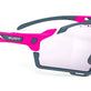 Pink Fluo Matte w/ Blue Bumpers