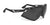 Rudy Project Defender Sunglasses | Size 141 / Matte Black w/ Black Bumpers