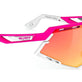 Pink Fluo Matte w/ White Bumpers