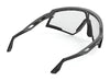 Rudy Project Defender Sunglasses | Size 141 / Matte Black w/ Black Bumpers / Smoke Black VLT 11.0%