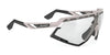 Rudy Project Defender Sunglasses | Size 141 / Sand Matte w/ Black Bumpers / ImpactX Photochromic 2 Laser Black VLT 13.0-62.0%