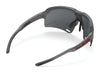 Rudy Project Deltabeat Sunglasses | Size 69 / Black Matte / Smoke Black VLT 11.0%