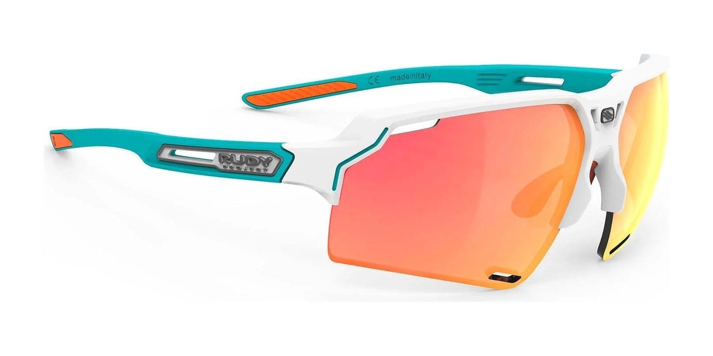 Rudy Project Deltabeat Sunglasses Multilaser Orange / White Emerald Matte