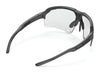 Rudy Project Deltabeat Sunglasses | Size 69 / Black Matte / Smoke Black VLT 11.0%