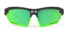 Rudy Project Fotonyk Sunglasses | Size 66 / Black Matte w/ Lime Bumpers / Polar 3FX HDR Multilaser Green VLT 16.0%