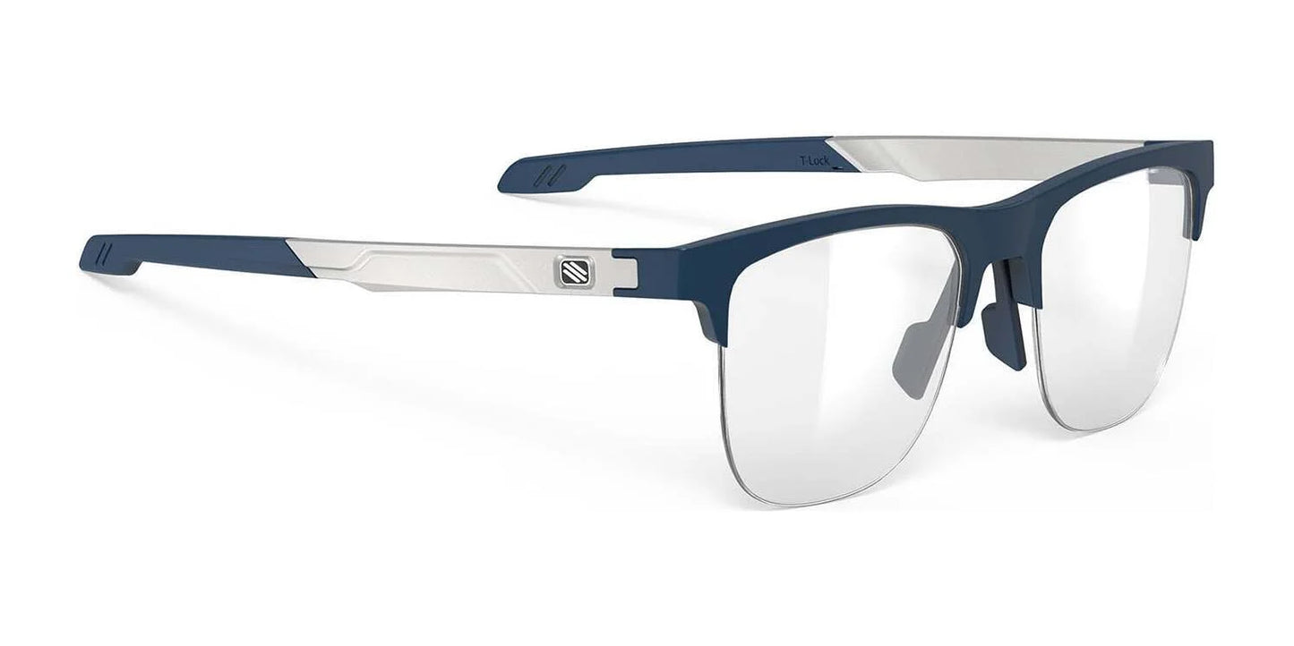 Rudy Project Inkas Eyeglasses Half-Rim / Shape B Blue Navy