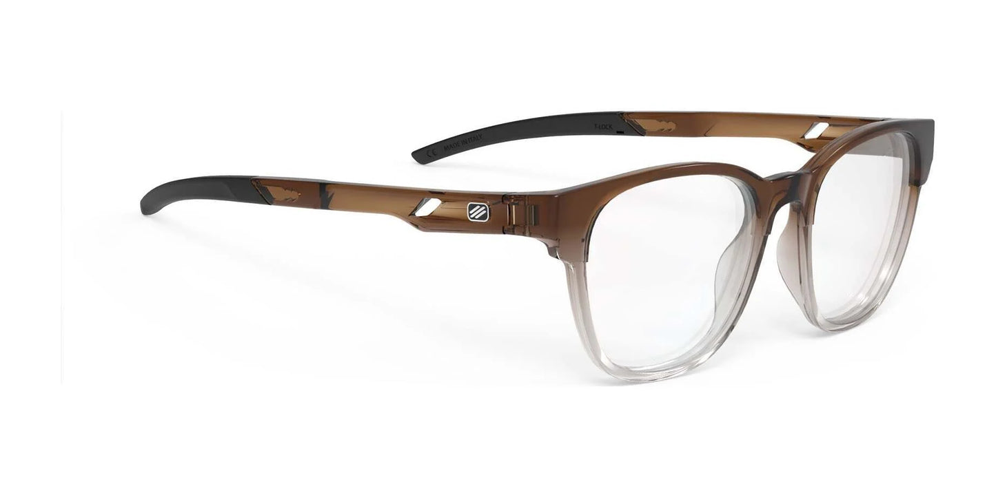 Rudy Project Iridis 65 Eyeglasses / Crystal Brown Deg