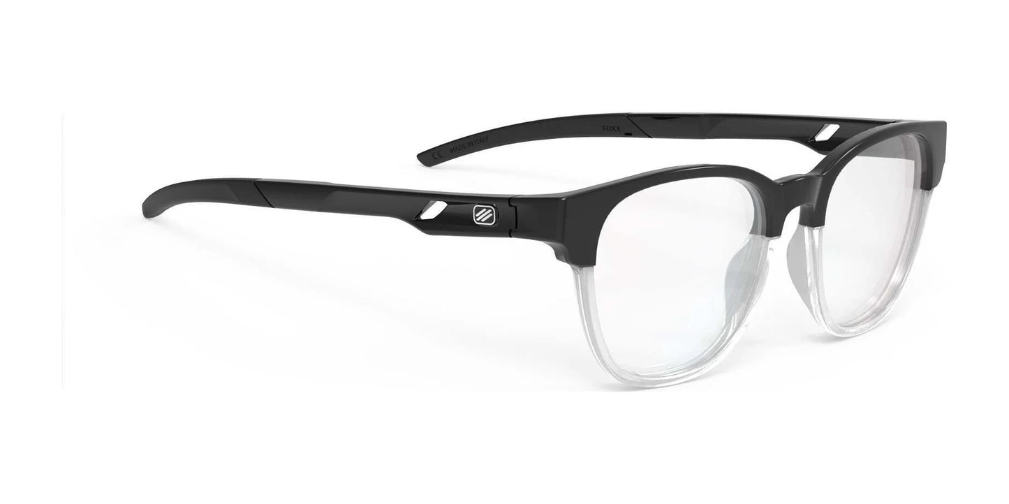 Rudy Project Iridis 65 Eyeglasses / Crystal Ash Black Gloss