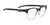 Rudy Project Iridis 65 Eyeglasses | Size 55 / Crystal Ash Black Gloss
