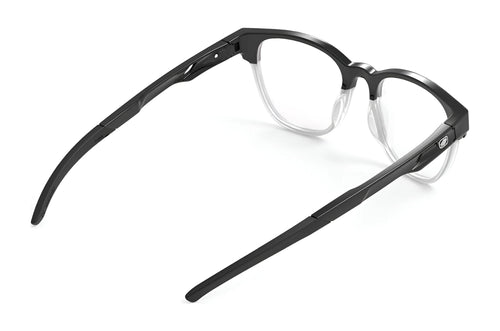 Rudy Project Iridis 65 Eyeglasses / Size 55 / Crystal Ash Black Gloss
