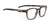 Rudy Project Iridis 66 Eyeglasses | Size 51 / Demi Gloss