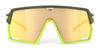 Rudy Project Kelion Sunglasses | Size 144 / Crystal Ash / Multilaser Green VLT 14.0%