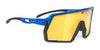 Rudy Project Kelion Sunglasses | Size 144 / Crystal Blue / Multilaser Yellow VLT 10.0%