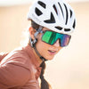 Rudy Project Kelion Sunglasses | Size 144 / Crystal Ash / Multilaser Green VLT 14.0%