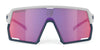 Rudy Project Kelion Sunglasses | Size 144 / Light Grey Matte / Multilaser Red VLT 15.0%