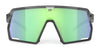 Rudy Project Kelion Sunglasses | Size 144 / Crystal Ash / Multilaser Green VLT 14.0%