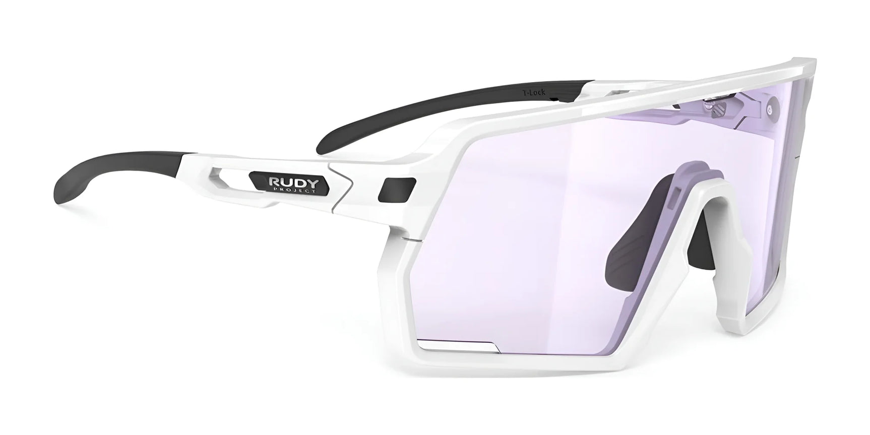 Rudy Project Kelion Sunglasses ImpactX Photochromic 2 Laser Purple / White Gloss